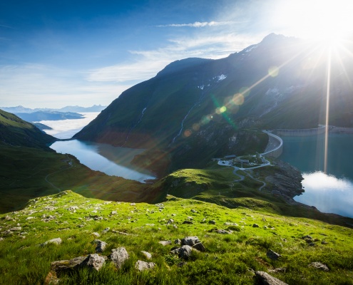 Luft Kapruner Hochgebirgsstauseen