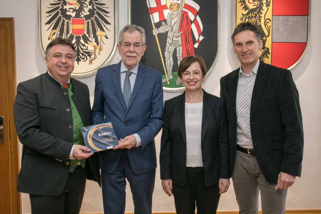 Der Bundespräsident trifft IONICA in Zell am See!